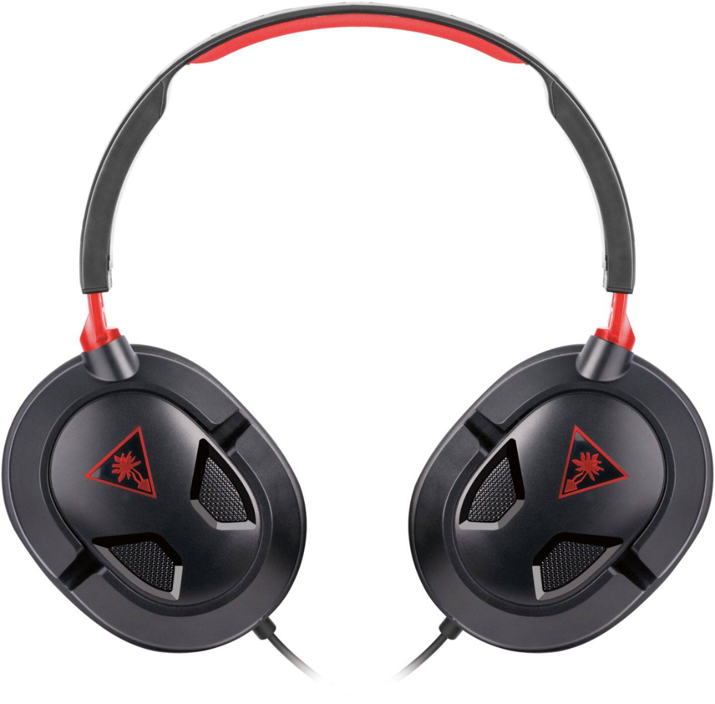 Alt View 15. Turtle Beach - EAR FORCE Recon 50 Over-the-Ear Gaming Headset for PC, PS4, Xbox One, and Mobile - Black/Red.
