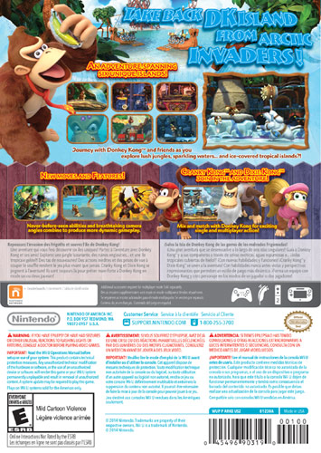 Donkey Kong Country Tropical Freeze (Nintendo Selects), Nintendo Wii U,  [Physical], 045496904241 