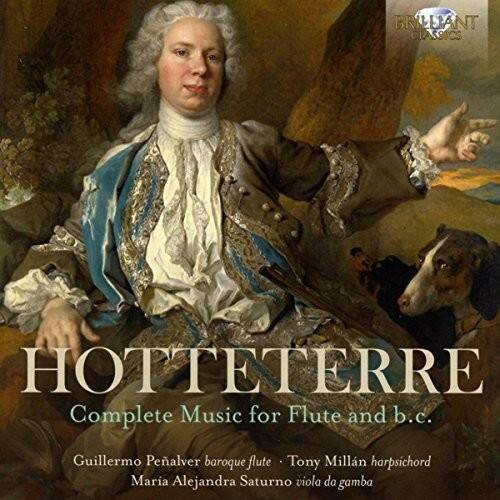 HOTTETERRE  
Complete Music for Flute and b.c.  

Guillermo Pealver baroque flute  
Tony Millán harpsichord  
Mara Alejandra Saturno viola da gamba  

PRILLIANT CLASSICS