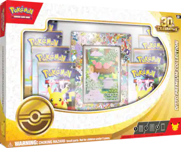 Pokémon - Trading Card Game: 30th Celebration Ditto Premium Collection