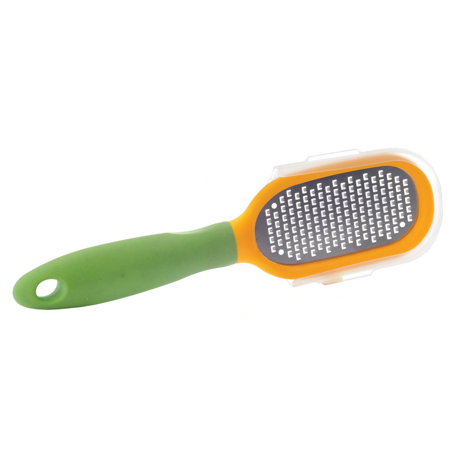 Alt View 1. Norpro - Grip-EZ Citrus Grater with Sheath, Great for Lemon, Lime, Orange Zest - Green.