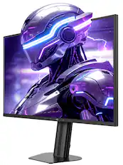 Front. Titan-army - KF271S PLUS 27 inch QHD Gaming Monitor, Fast IPS 2560×1440, 240Hz, 1ms, HDR400, FreeSync & G-SYNC, DisplayPort & HDMI - Black.
