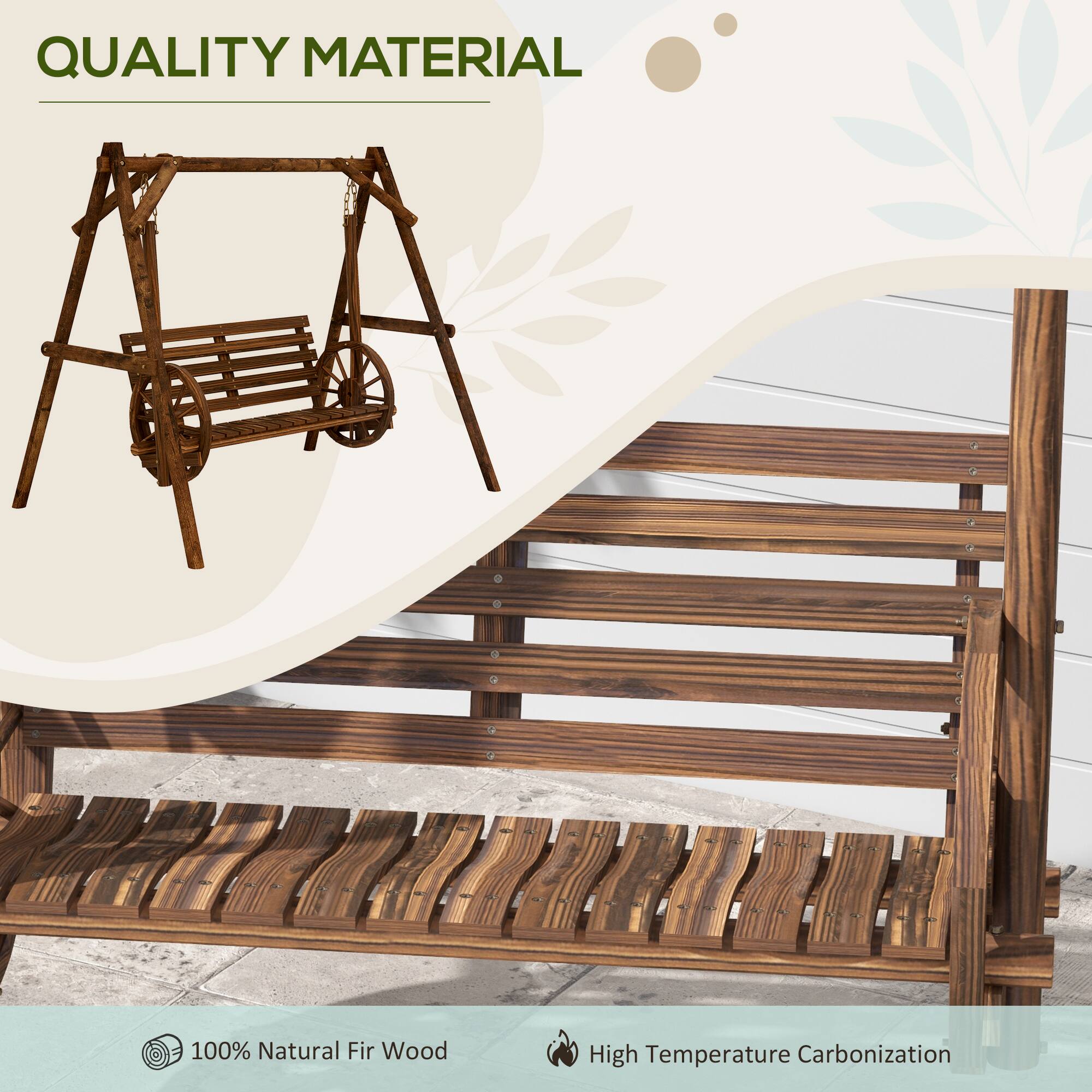 QUALITY MATERIAL

100% Natural Fir Wood

High Temperature Carbonization