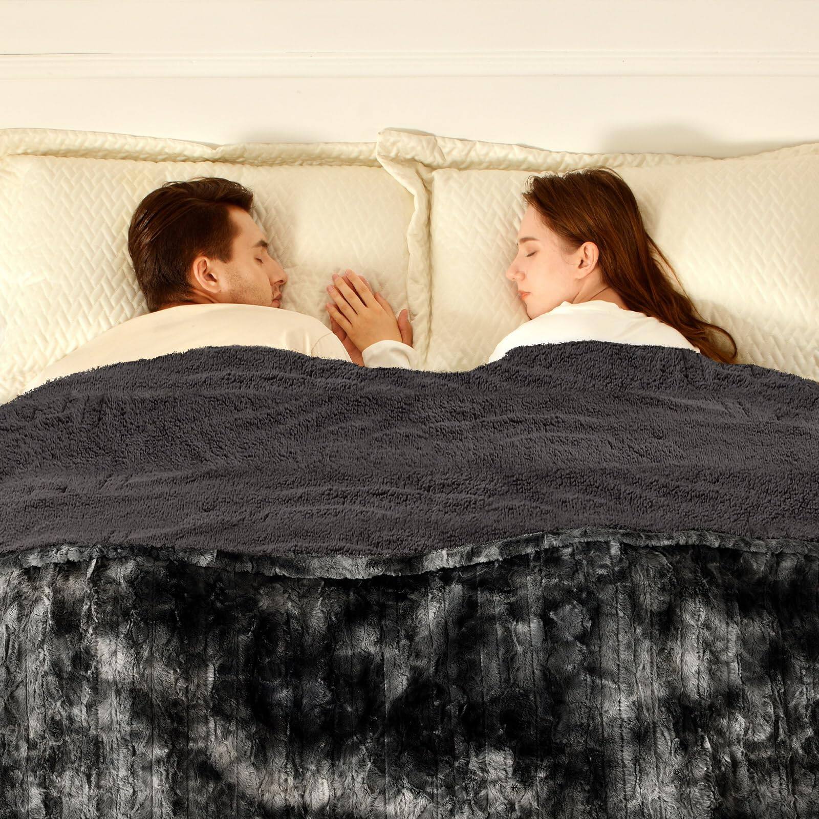 Marble Black Queen 84"x 90"