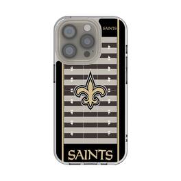Keyscaper - NFL - New Orleans Saints iPhone Clear Field Design Case - 15 - Multicolor