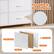 Durable & Breathable Plastic Handle Dual Screws Polyester MDF Board