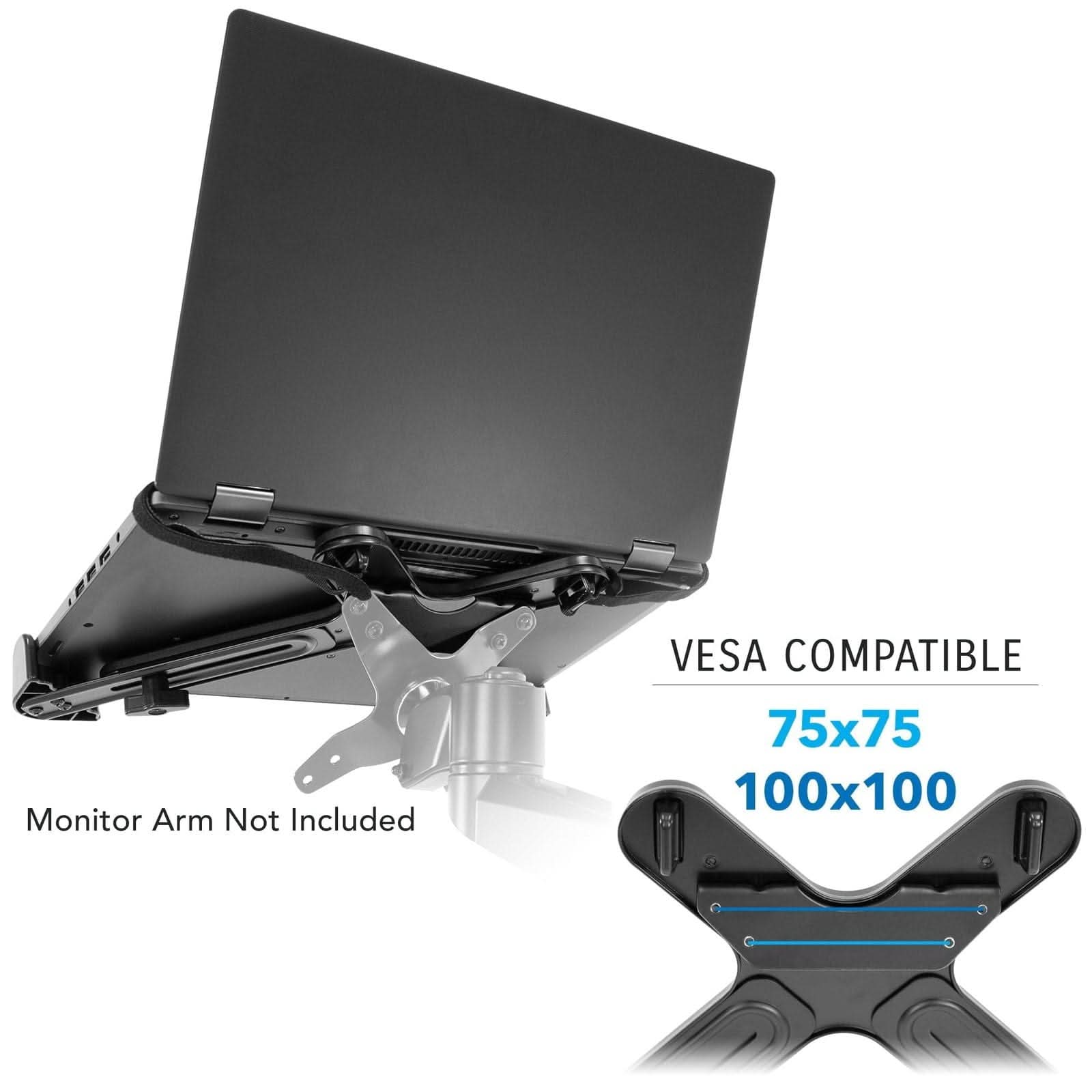 Monitor Arm Not Included  
VESA COMPATIBLE  
75x75  
100x100