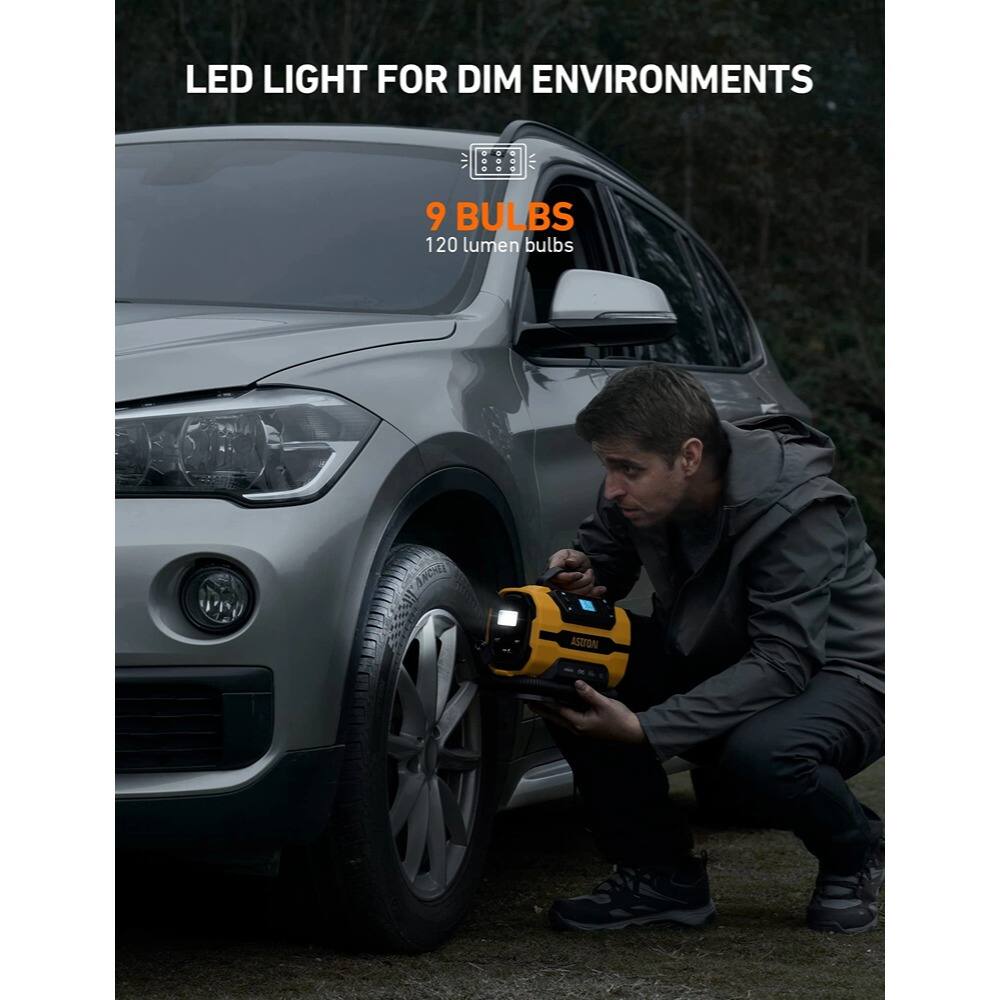 LED LIGHT FOR DIM ENVIRONMENTS
9 BULBS
120 lumen bulbs
ASTTON