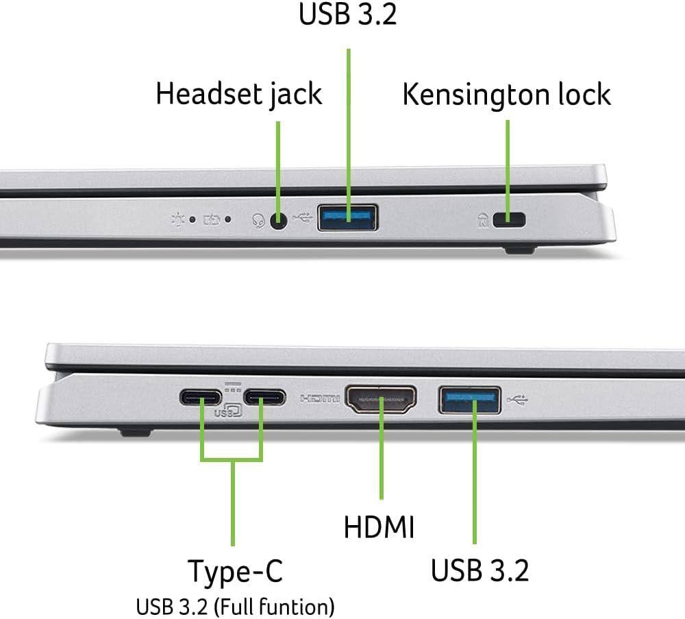USB 3.2  
Headset jack  
Kensington lock  
E2 0  
D-CIC00020  
HDMI  
Type-C  
USB 3.2  
USB 3.2 (Full function)