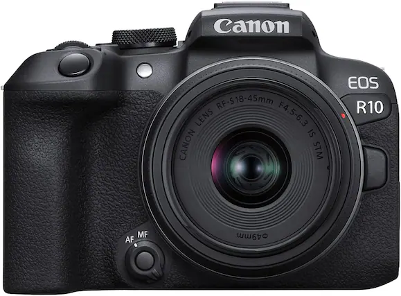 Canon RF-S 18-45mm Lens F4.5-6.3 IS STM
EOS R10
AF/MF
49mm