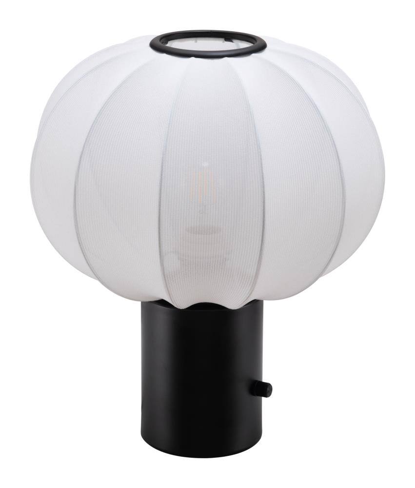 Back. Hivvago - Wisteria Table Lamp White - White.