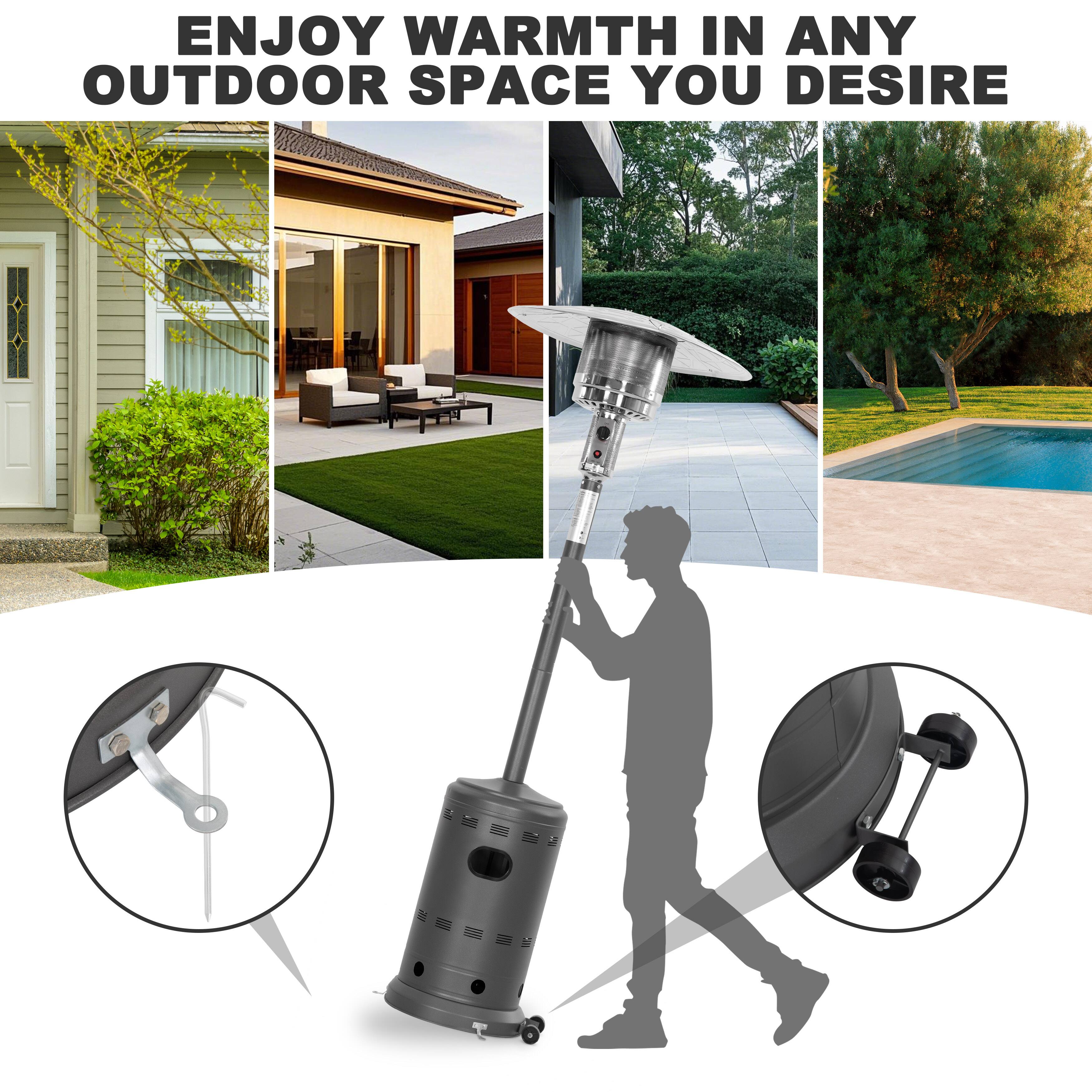 ENJOY WARMTH IN ANY OUTDOOR SPACE YOU DESIRE