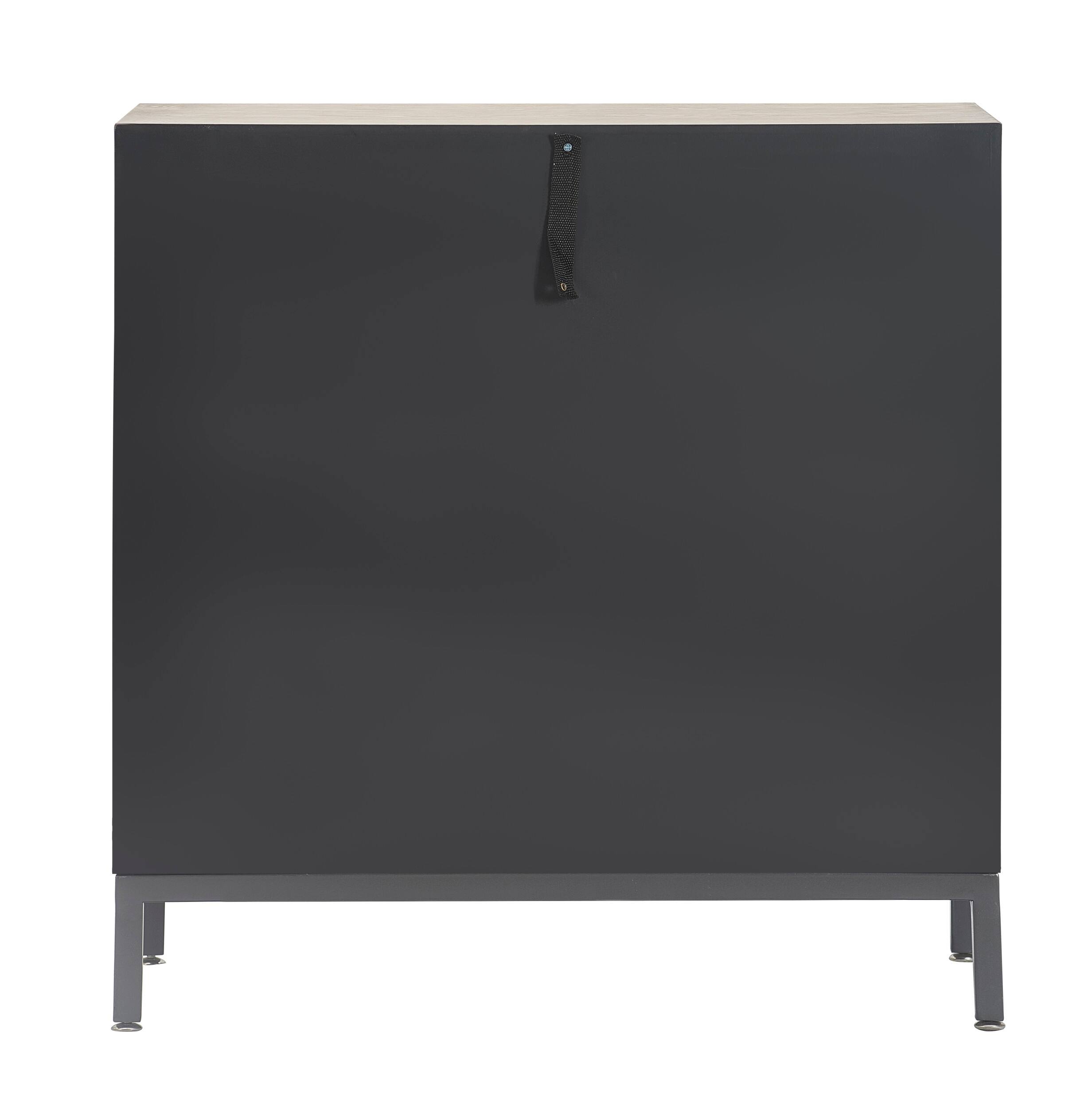 Alt View 13. Tommy Hilfiger - Hayworth 2-Door Accent Cabinet - Ash Gray.