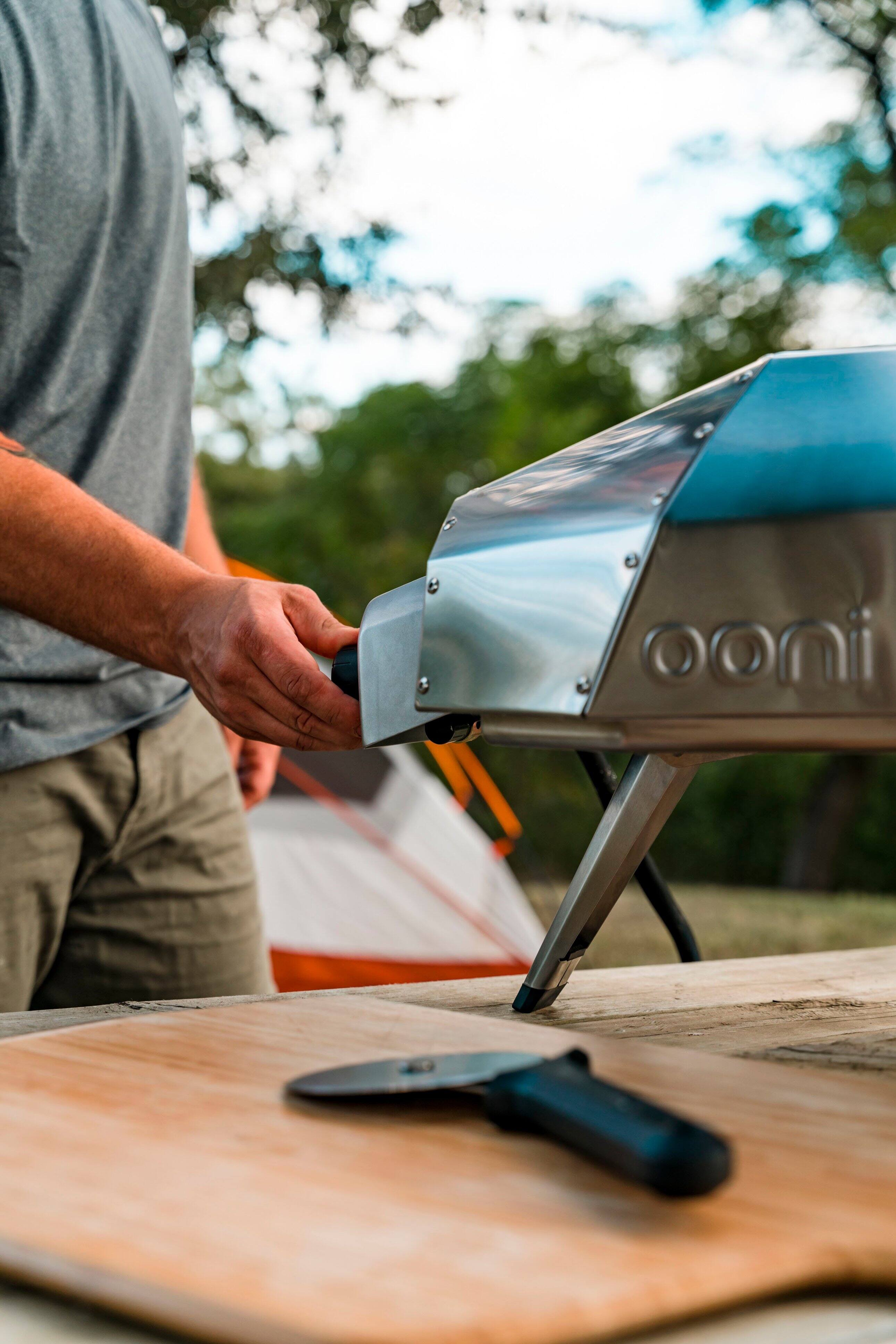 Alt View 18. Ooni - Gas Burner for Ooni Karu 12, Karu 12G and Karu 2 Pizza Oven - Silver.