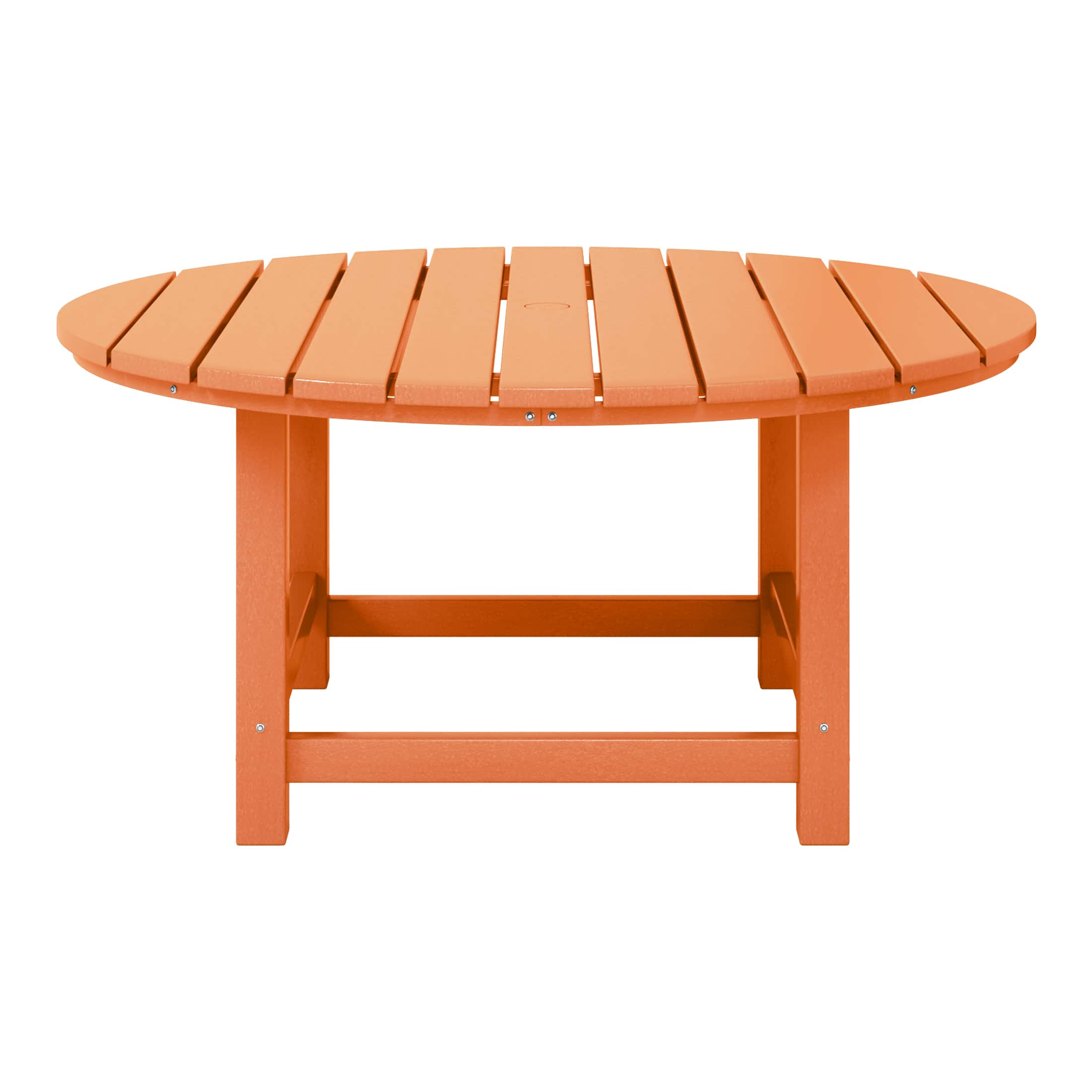 WestinTrends - Malibu Low Outdoor HDPE Round Patio Coffee Table - Orange price history on PriceWatchPro