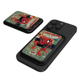 Keyscaper - Marvel Classic Cover Black Magnetic Credit Card Wallet - Spider-Man