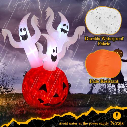 Durable Waterproof Fabric Fade Resistant! Avoid water at the power supply. Notes