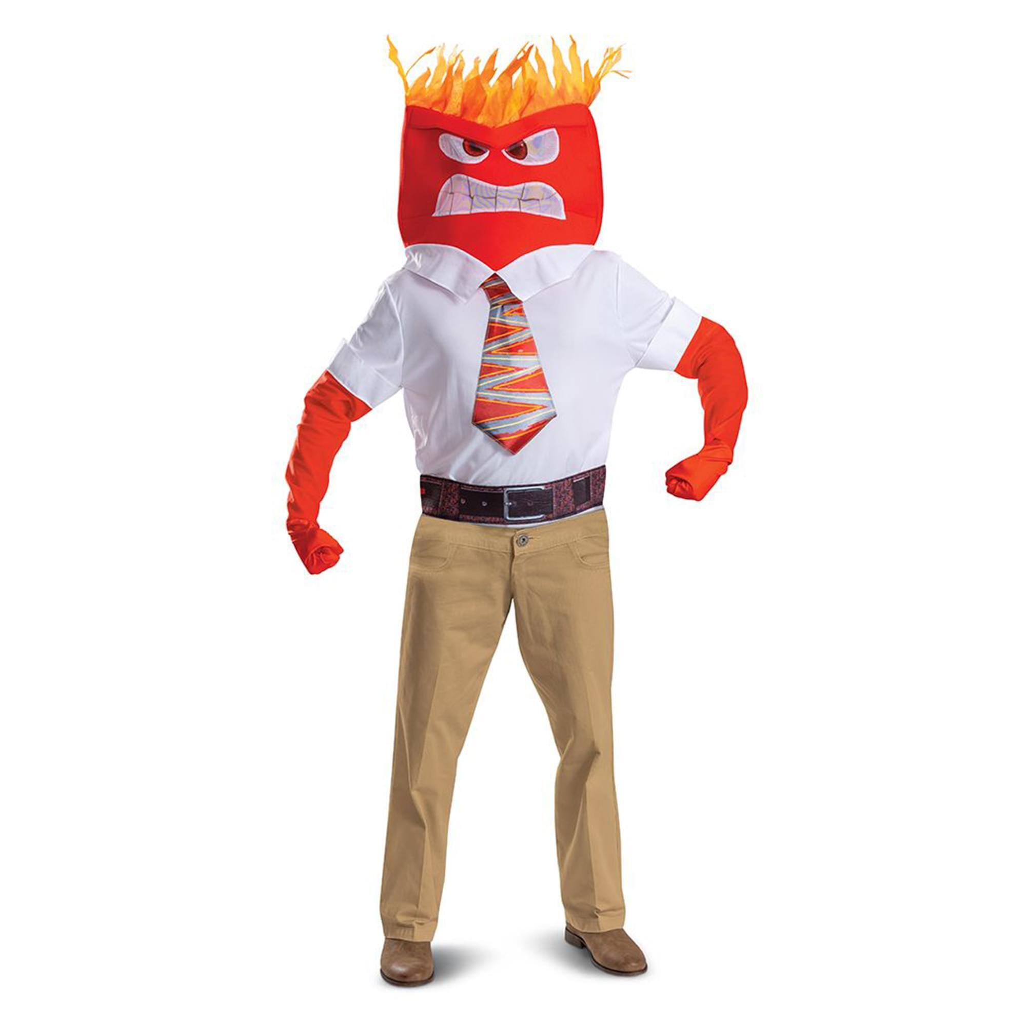 Disguise - Disney Pixar Inside Out Anger Adult Costume | L/XL (42-46) - Red price history on PriceWatchPro
