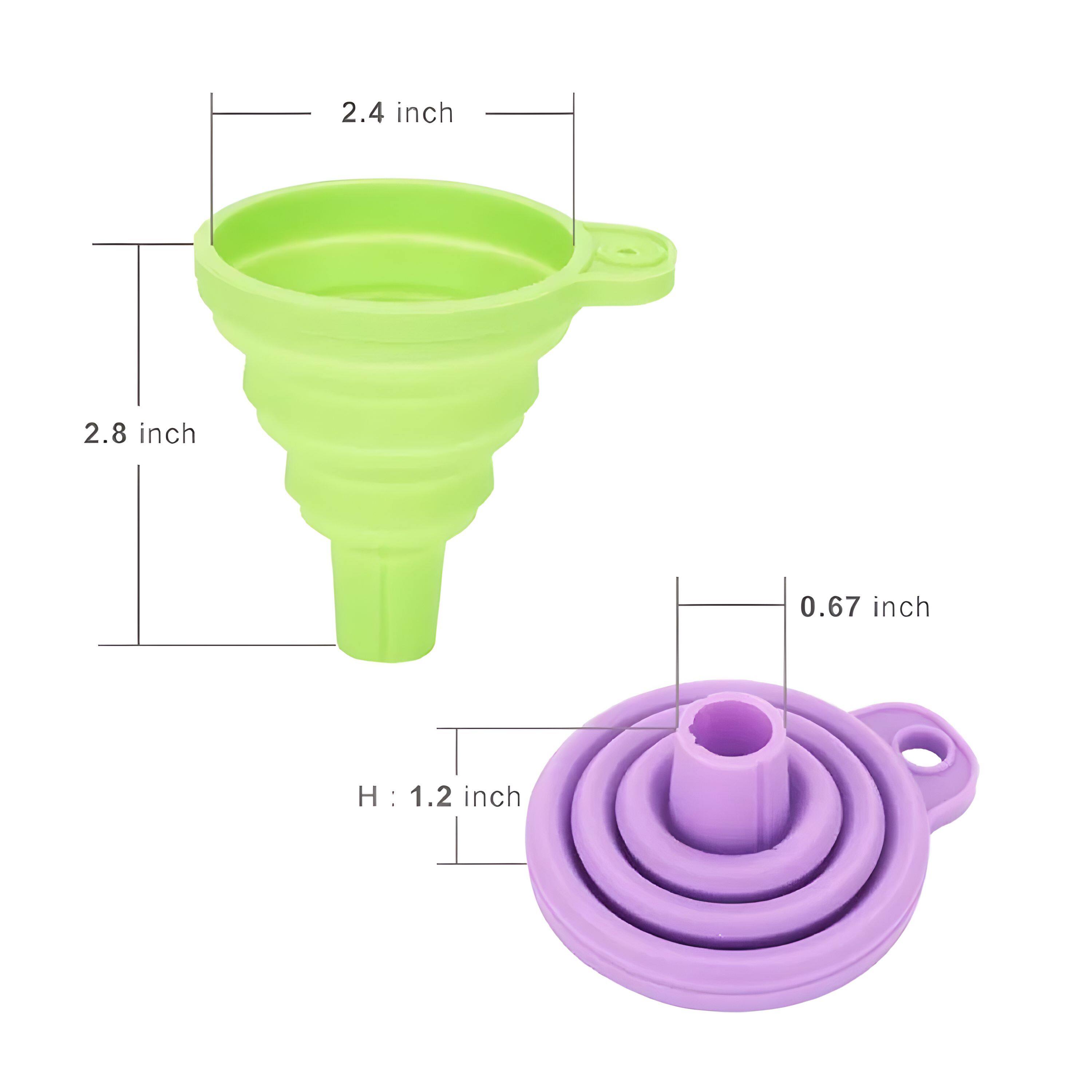 - 2.4 inch
- 2.8 inch
- 0.67 inch
- H: 1.2 inch