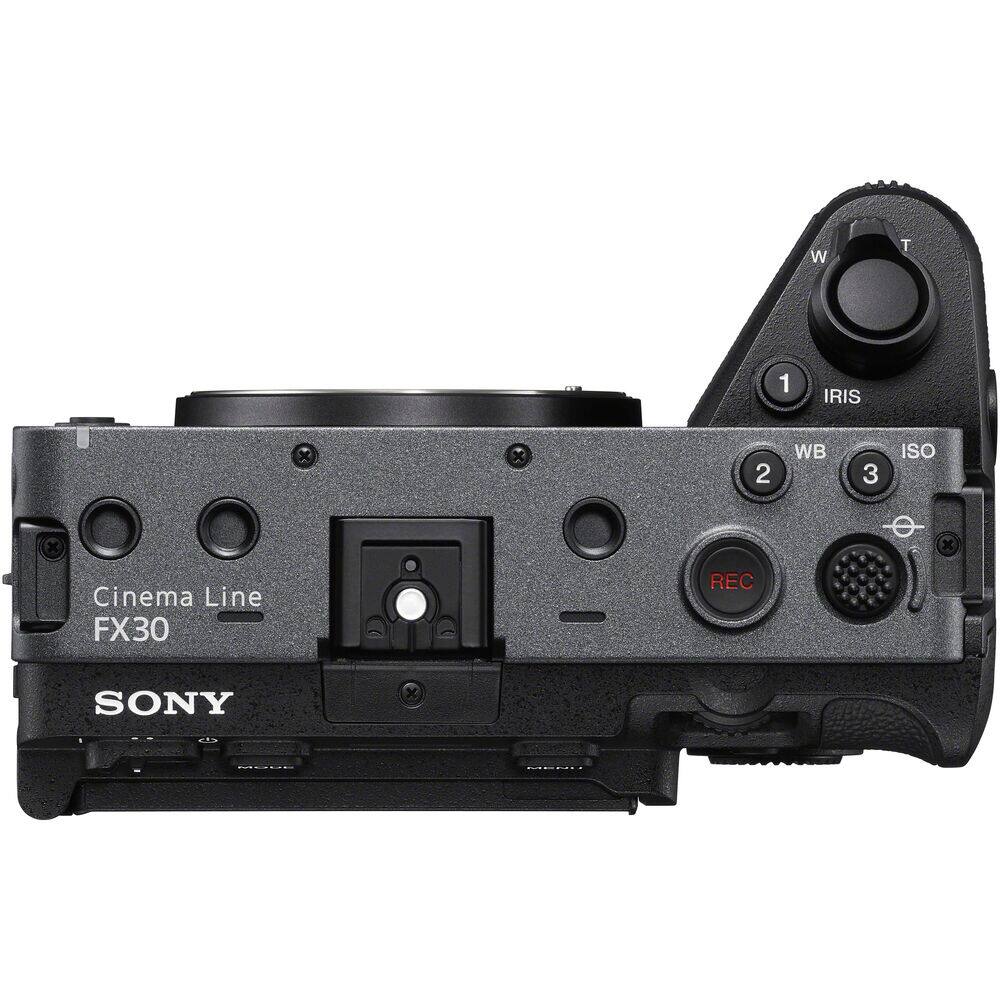 Sony FX30 Digital Cinema Camera + 64GB SF G Tough Card + Bag + 2 x