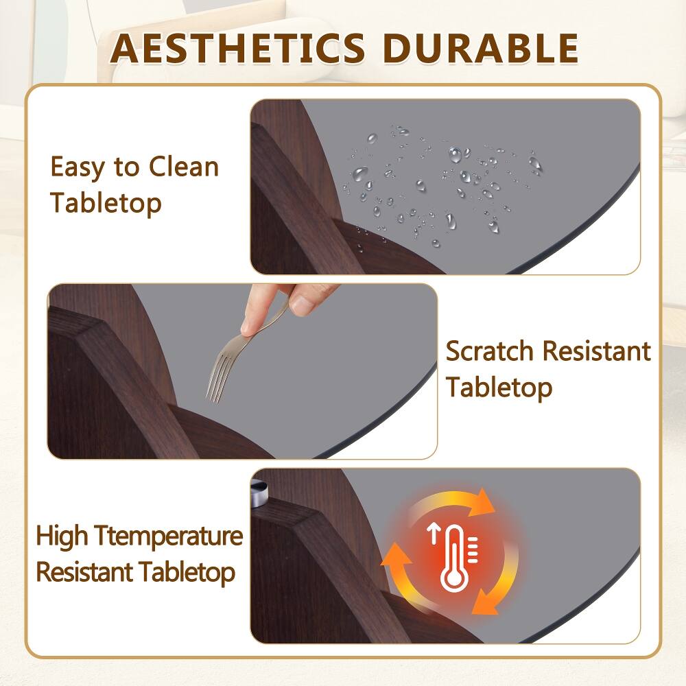AESTHETICS DURABLE

- Easy to Clean Tabletop
- Scratch Resistant Tabletop
- High Temperature Resistant Tabletop