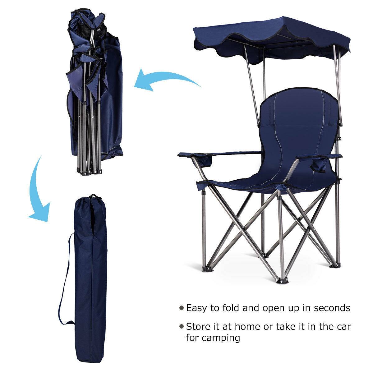 Easy to fold and open up in seconds
Store it at home or take it in the car for camping