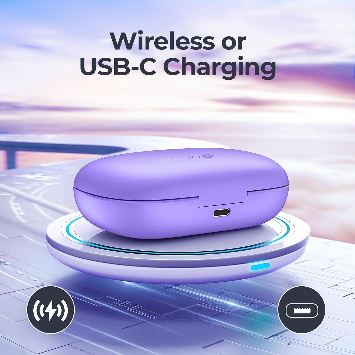 Wireless or USB-C Charging