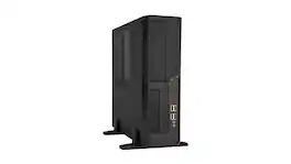 In Win - BL040 Slim Micro-ATX Mini-ITX Small Form Factor Desktop with 450W TFX Power Supply Pre-Installed, 11.5L, USB 3.0 Ports - Black