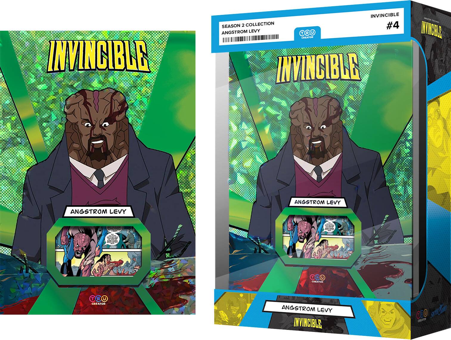 INVINCIBLE  
INVINCIBLE SEASON 2 COLLECTION #4  
ANGSTROM LEVY  
R U T CREATOR  
INVINCIBLE  
LEAIDS SHIVING  
ANGSTROM LEVY  
ANGSTROM LEVY  
CRO CREATOR  
T R U CREATOR  
ANGSTROM LEVY INVINCIBLE  
CCO SKYECOMMO CREATOR