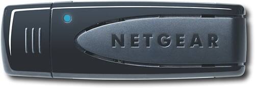 Front Standard. NETGEAR - Wireless-N USB Adapter for Most Digital Entertainer Live Systems.