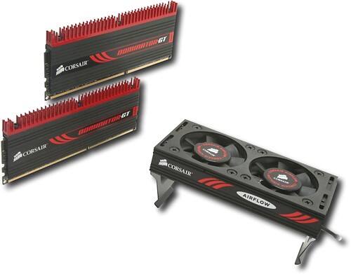 Front Standard. Corsair - Dominator 2-Pack 2GB PC3-16000 DDR3 DIMM Memory Kit.
