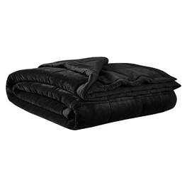 Gracie Mills - Morrow HeiQ Smart Temperature Reversible Down Alternative Blanket - Black