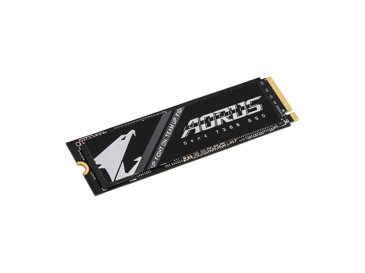 GIGABYTE AORUS Gen4 7300 SSD 1TB PCIe 4.0 NVMe M.2, Read 7300MB/s