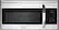 Front. Frigidaire - Gallery 1.5 Cu. Ft. Over-the-Range Microwave - Stainless Steel.
