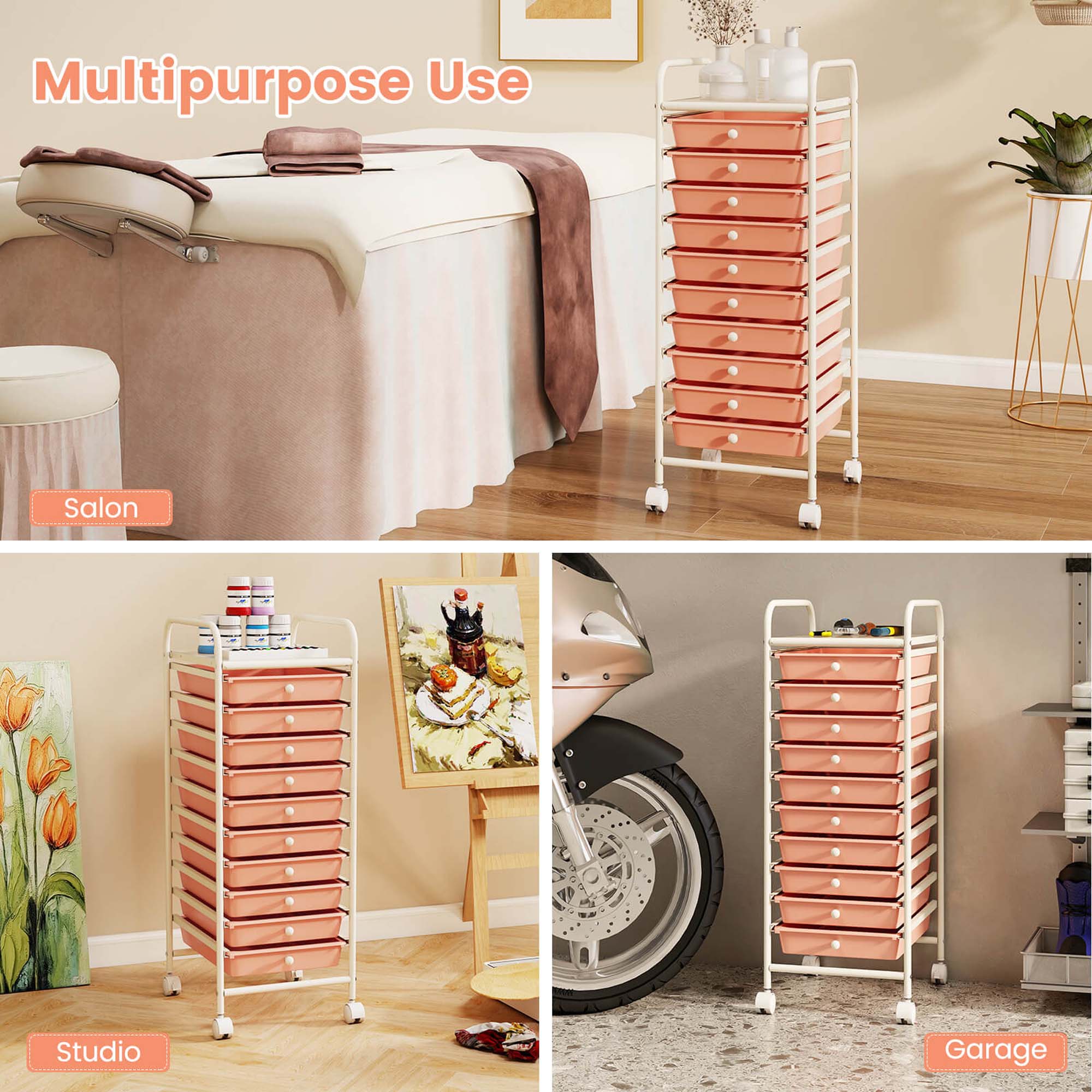 Multipurpose Use
Salon
Studio
Garage