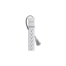 Belkin - Surge Protector Strip - White