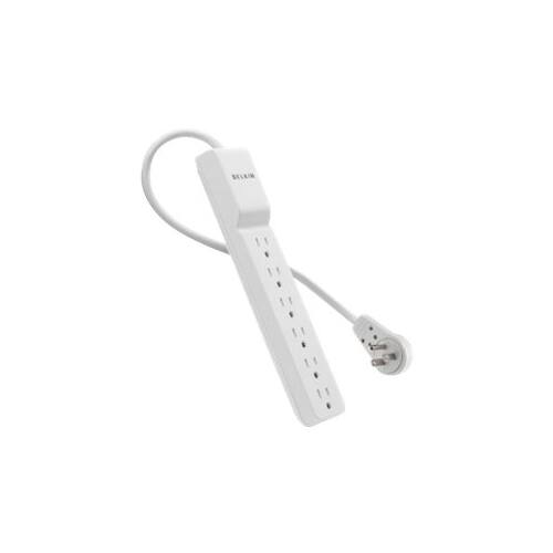 Alt View 11. Belkin - Surge Protector Strip - White.