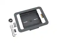 Front. Heckler Design - Heckler Design Wall Mount for iPad mini 6th Generation Gang Box Mounting Box Power Adapter Network Adapter Black Gray - Black Gray.