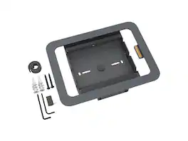 Heckler Design - Wall Mount for iPad mini 6th Generation Gang Box Mounting Box Power Adapter Network Adapter - Black Gray