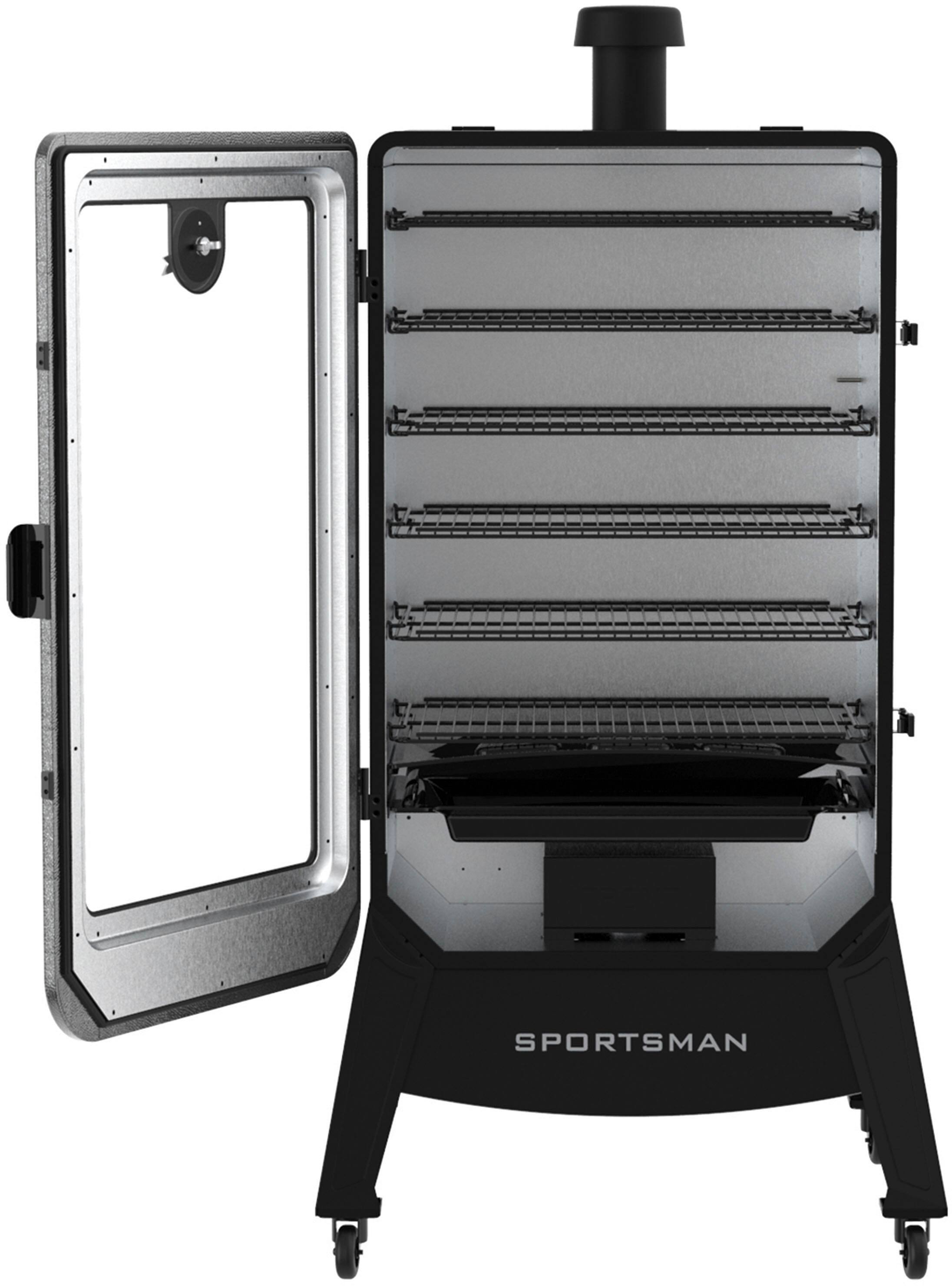 Alt View Zoom 5. Pit Boss - 7 Series Vertical Smoker - Sportsman Gray.