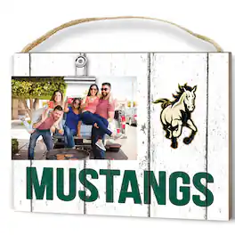 Jardine - Cal Poly Mustangs 8" x 10" Weathered Clip It Frame - White