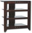 Sanus Systems - Natural Foundations A/V Series 4-Shelf System - Mocha - Angle