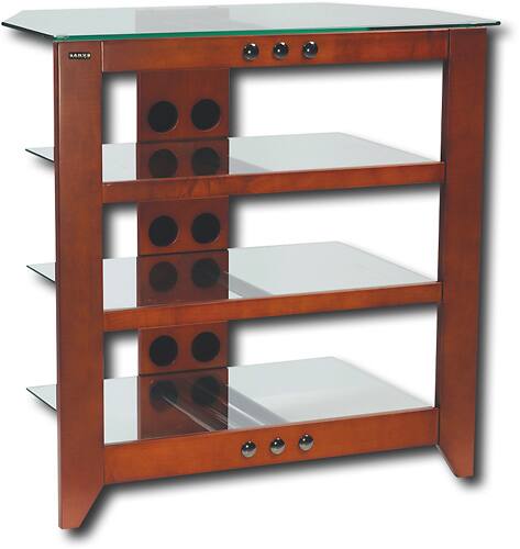 Sanus - 30'' Video Stand in Cherry - Cherry - Angle