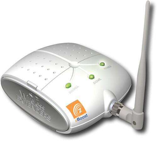 Angle Standard. zBoost - Signal Booster for Most Mobile Phones, PDAs and Data Cards - White.