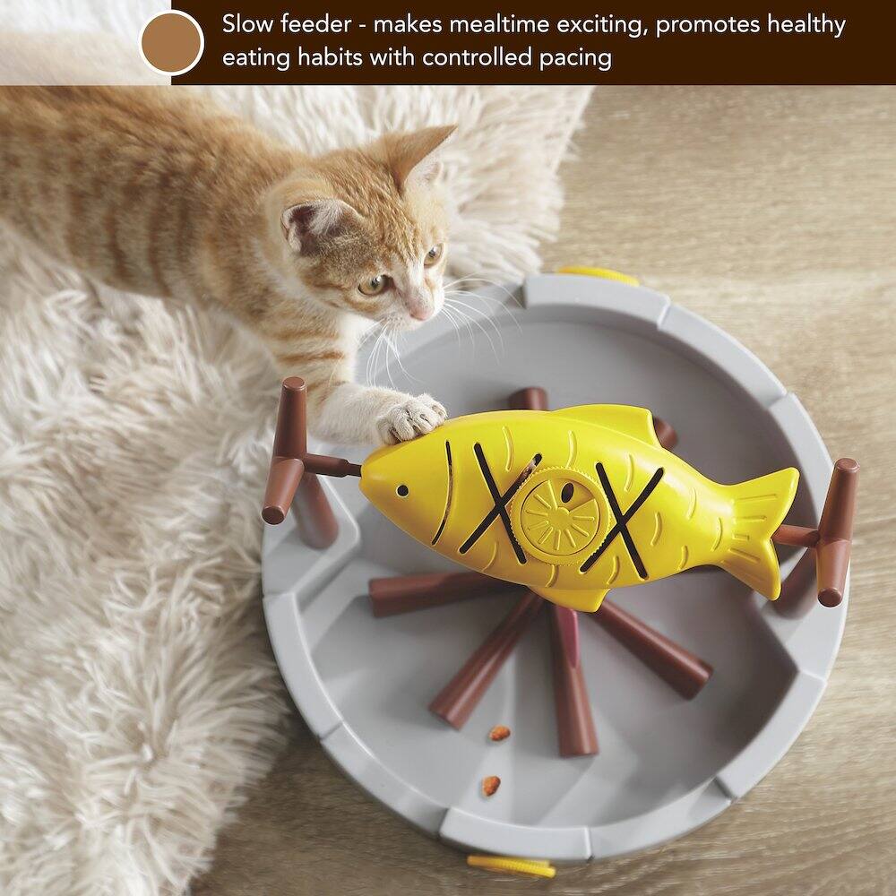 Slow feeder - makes mealtime exciting, promotes healthy eating habits with controlled pacing