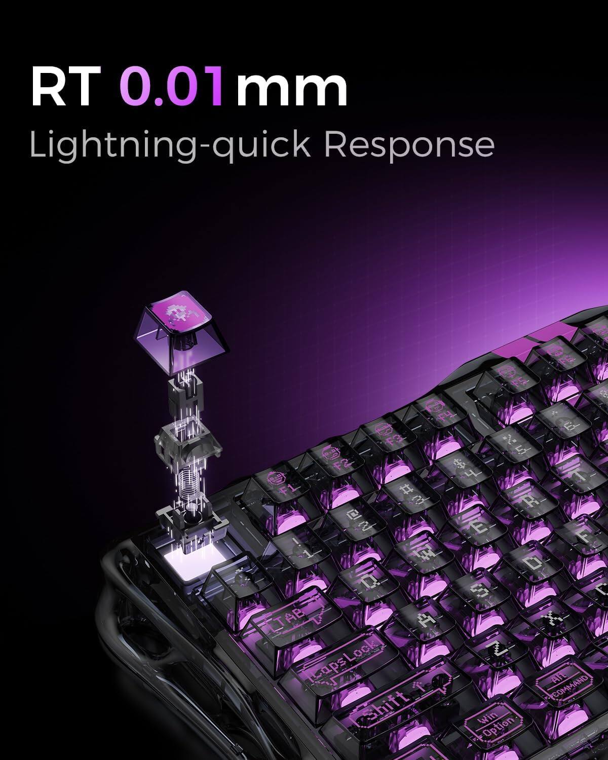 RT 0.01 mm  
Lightning-quick Response
