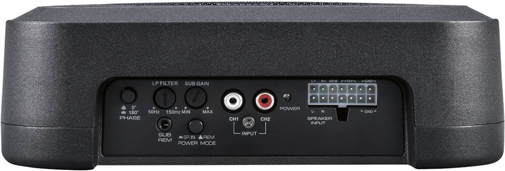 Alt View 11. Alpine - 8" Powered Subwoofer System - Black.