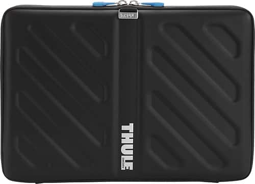 Front. Thule - Gauntlet Sleeve for 13" Apple® MacBook® Pro - Black.