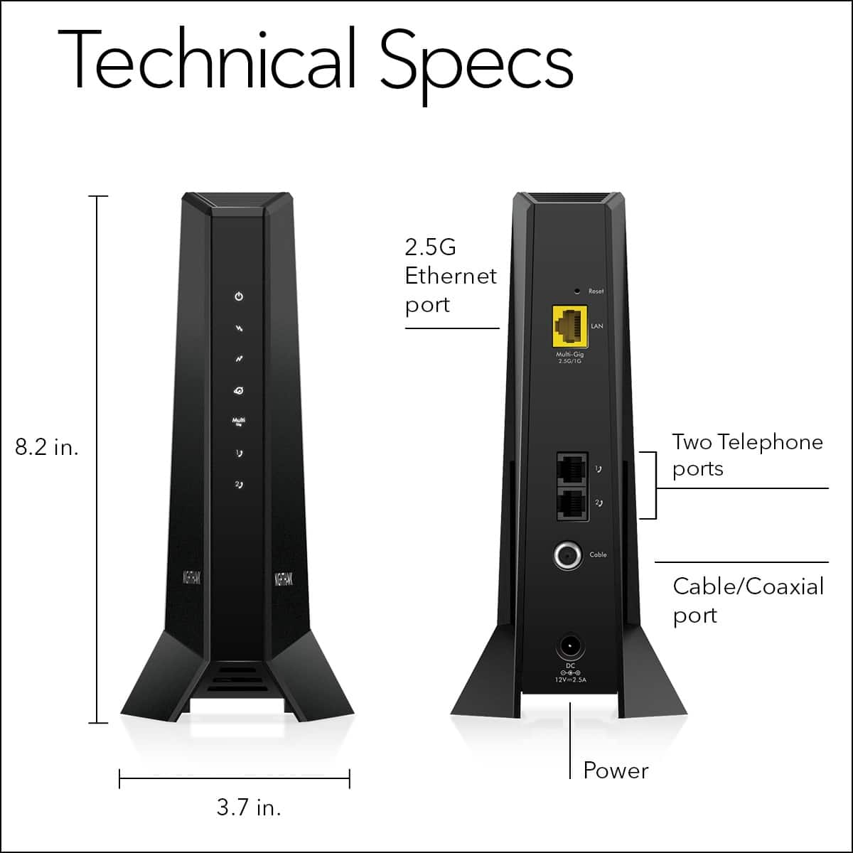 New Netgear Nighthawk CM2050v shops Cable Modem xfinity