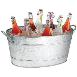 Manhattan Lane - Lola 23 Inch Beverage Tub, 2 Handles - Gray